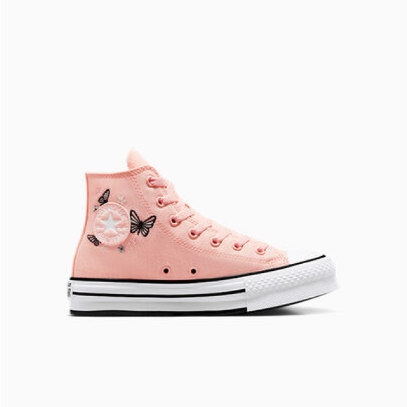 NEW Converse Chuck Taylor All Stars Size 5 kids/girls/soft Peach color HARD FIND - Picture 7 of 12